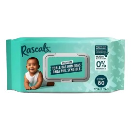 Toallitas Humedas Rascals Piel Sensible Caja 720 Toallitas