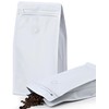 50 PCS Coffee Bags with Valve, (16 oz, 1 lb)