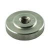 M8 (10 pieces) knurled nuts, low shape, stainless steel VA