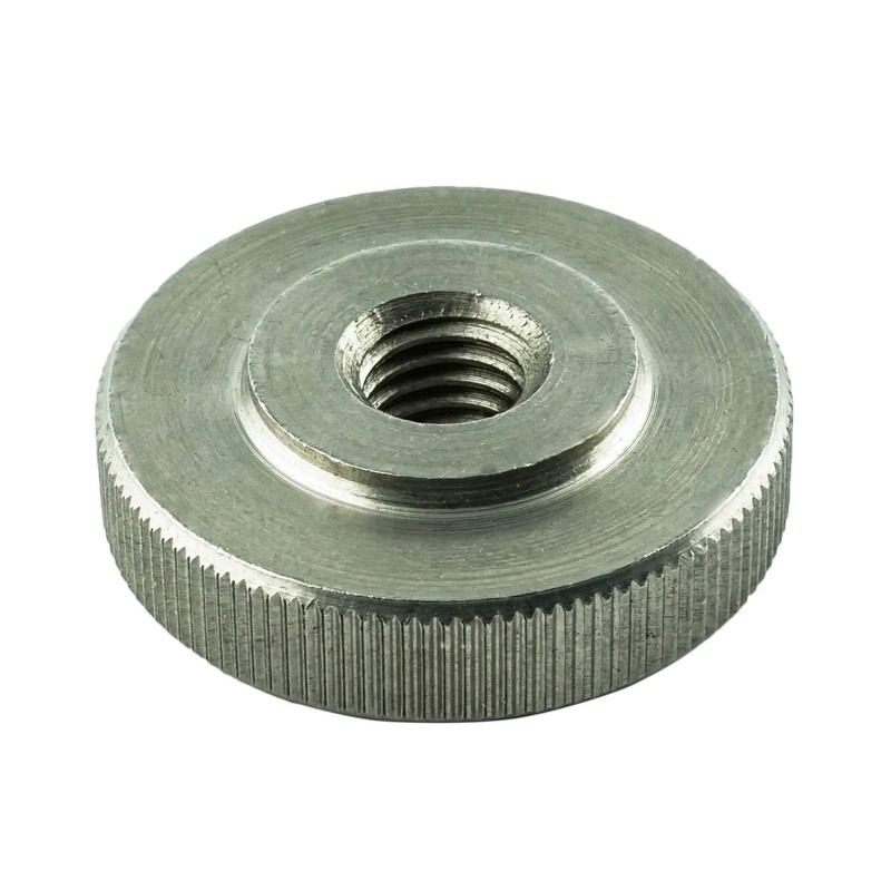 M8 (10 pieces) knurled nuts, low shape, stainless steel VA