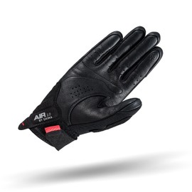 SHIMA Air 2.0 Lady Women's Motorcycle Gloves - Ventilated Summer Gloves Made of Mesh with Ankle and Finger Protectors, Reinforced Palm (Black, M)