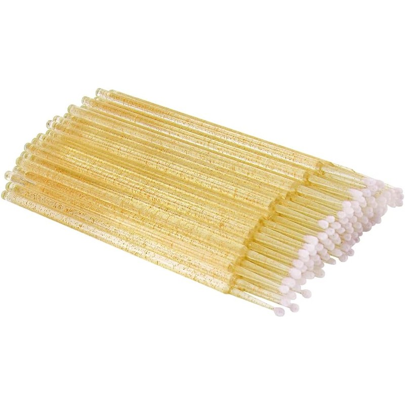 400 Pcs/pack Disposable Micro Brushes Individual Lash Removing Tools Durable