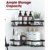 Sakugi Corner Shower Caddy - 2 Pack, Adhesive Shower Organizers,