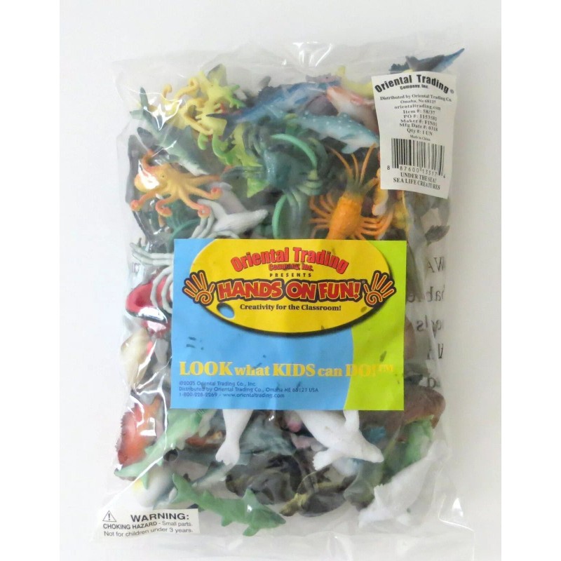 OTC Sea Life Creatures Assortment 90 Pieces