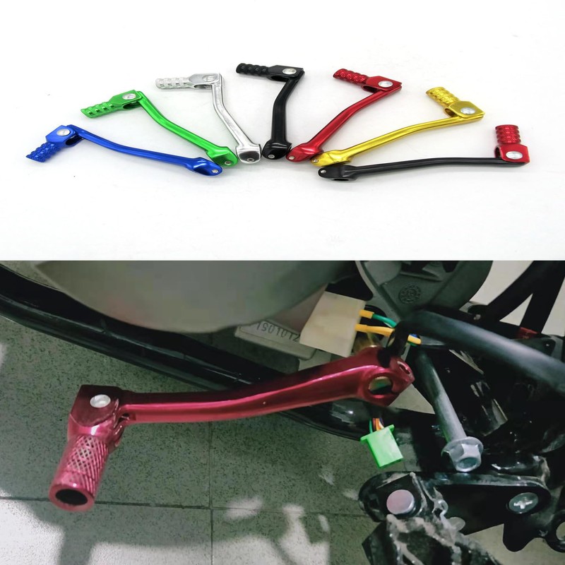 Asbmatole Kickstart Kick Start,Aluminum 2" Folding Gear Shifter Shift Lever