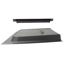 TNITRIB Rv Screen Door Slider Panel Black Plastic Rv Screen Door Parts 12" X 12" Travel Trailer New