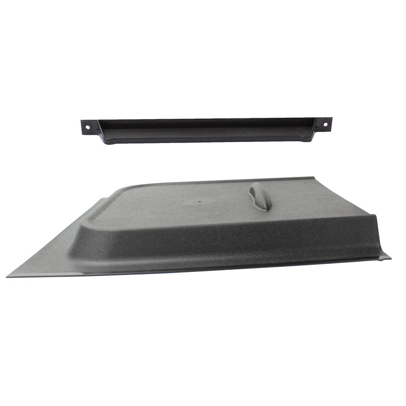TNITRIB Rv Screen Door Slider Panel Black Plastic Rv Screen