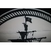 3'x5' Ghost Pirate Ship Flag Black Sea Mutiny Jolly Roger