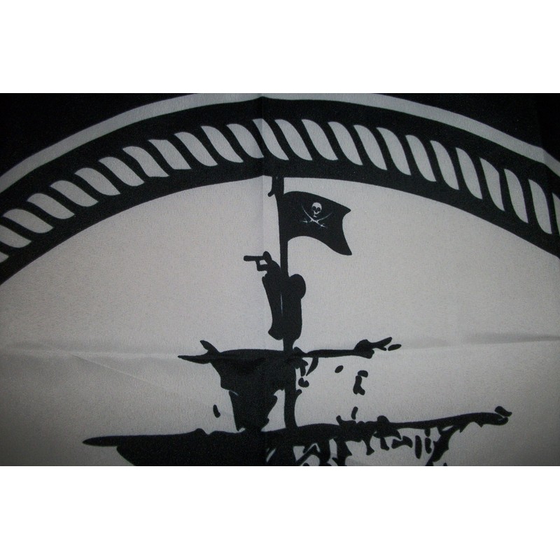 3'x5' Ghost Pirate Ship Flag Black Sea Mutiny Jolly Roger