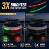 LED Navigation Lights - Bright Green & Red Bow Lights