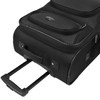 U.S. Traveler Rio Lightweight Carry-On Suitcase 20" Softside Expandable Design,