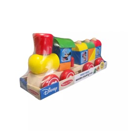 Melissa & Doug Wooden Stacking Train Mickey Mouse Educational Learning Toy 2+