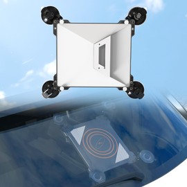 QCHMM Starlink Mini Mount, 2-in-1, Protective Cove Case + Suction Cup, Car Mount Starlink Mini Accessories for Car Roof, Window Mount for Stable Satellite Signal in RVs, Boats, Truck, and Road Trips