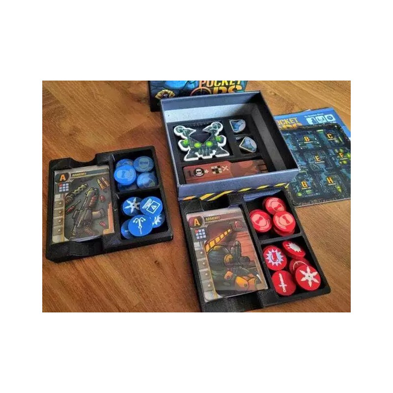 Tabletop Terrain Pocket Ops Game Insert / Organizer