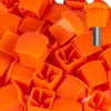 Sukh Rebar Caps - 60Pcs Orange Mushroom Safety Cover for