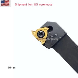 ZIMIZHOU 16mm 5/8 External thread turning tool holderAdd lathe turning and insertion 16ER