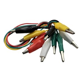 Juego De 5 Cables Con 10 Caimanes