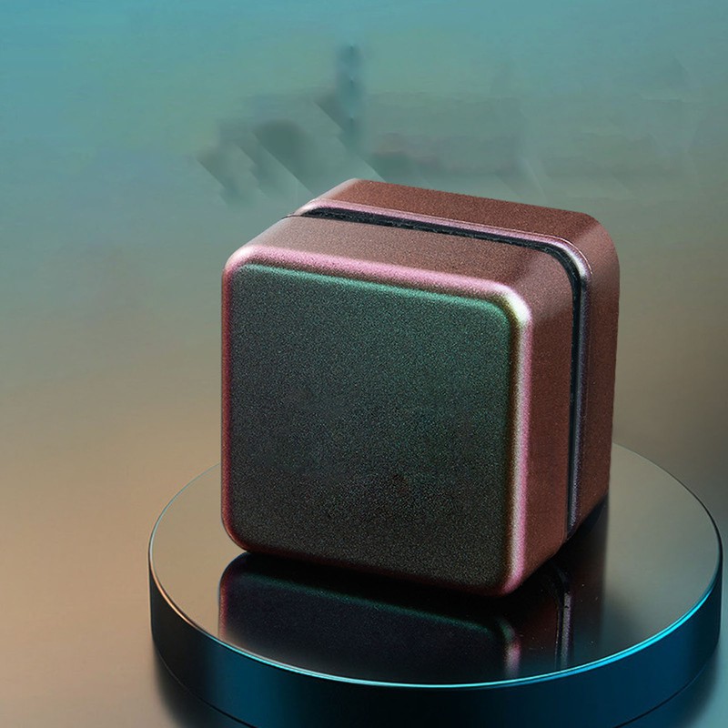Mini Aquarium Magnetic Brush Gradient Color Double Sided Prevent Slip