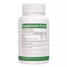 Clean Nutraceuticals VitaCosm 1200Mg 100mg Quercetin 100mg Resveratrol 1000mg Fisetin 120 Caps