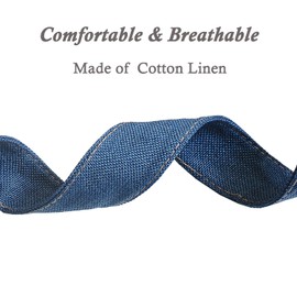 Farcaya Ukulele Strap Soprano Concert Tenor Baritone Banjo Mandolin Cotton Linen Leather Ends Uke Musical Instrument Accessories Picks Lock Button Screw (Light Brown)