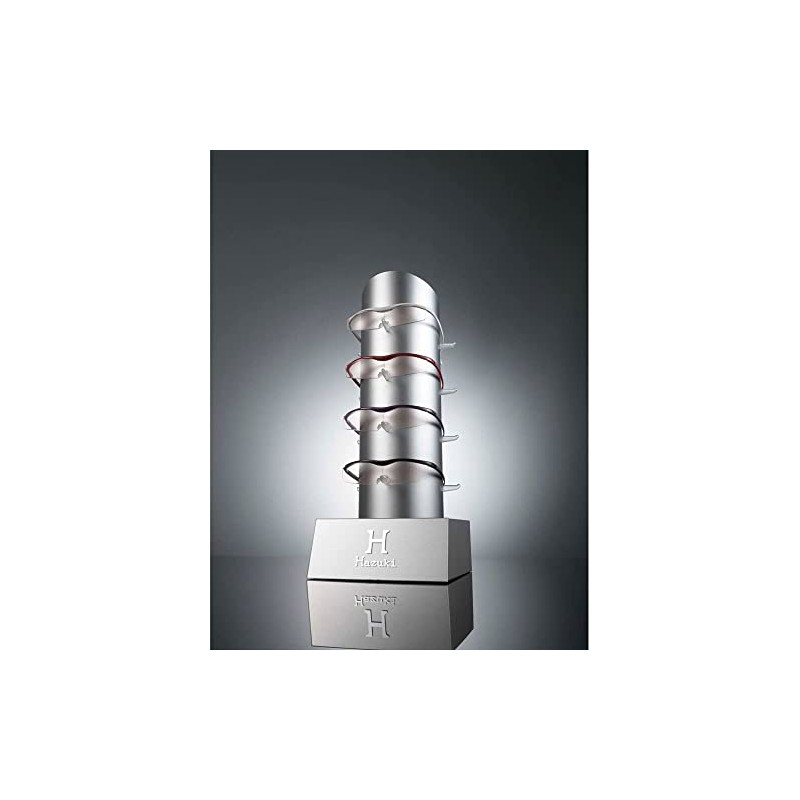 Hazuki Loupe Magnifier Glasses Blue Light 35% Eyeglasses Cut (Purple,