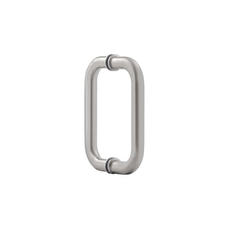 BRIXWELL H-6BTBSW-MN Standard Tubular Shower Door Handle Back to Back