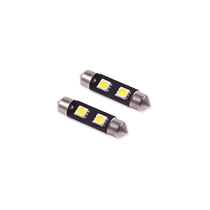 Diode Dynamics 39mm SMF2 LED Bulbs (Pair), Green