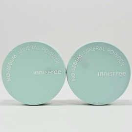 Innisfree 1+1 Innisfree No-Sebum Mineral Powder 5g (new type) Oil removal, lasting power, shine, sebum / 1+1 이니스프리 노세범 미네랄 파우더 5g(신형) 유분제거 지속력 번들거림 피지