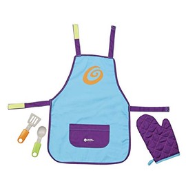 Learning Resources New Sprouts Chef Set, Toddler Play Kitchen Set, 4 Pieces, Ages 2+