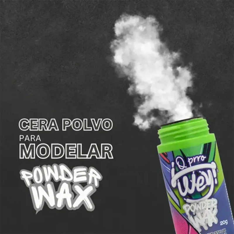 Qprro Wey Polvo Texturizador Wax Powder 20g Hecho En Turquía