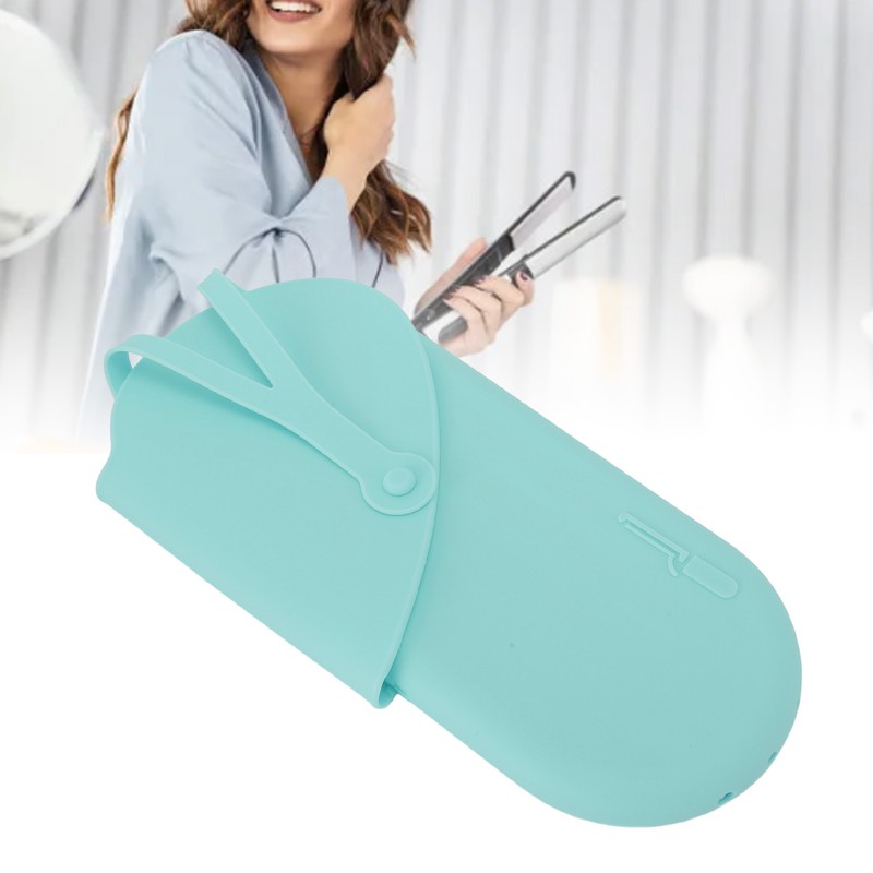 Silicone Heat Resistant Mat Pouch with Hanging Hole Portable Travel