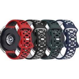 NineHorse Watch Bands Compatible with iTech Fusion 2/ iTech Fusion 2R for Women&Men Breathable Silicone Replacement Wristbands Adjustable Sport Strap for iTech Fusion 2 Quick Release Band