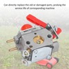 Carburetor Aluminum Reliable Lawn Mower Accessories Replacement Fit for Zama