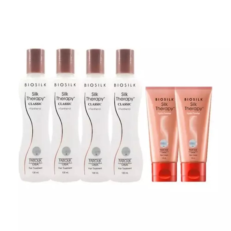 Silk Therapy [실크테라피][etv] 실크테라피 오리지널 클래식 헤어 에센스 130ml 4개+헤어