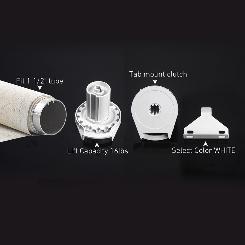 #560 Universal Roller Shade Replacement Parts, Roller Blind Fitting Repair