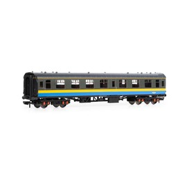 Hornby Coach Car - R40346 BR Departmental, exMk1 First Open, DB977351 - Era 8 Train Toy, 00 Gauge Carriage for Train Set, Rolling Stock Models for Adults - 1:76 Scale Model Gift