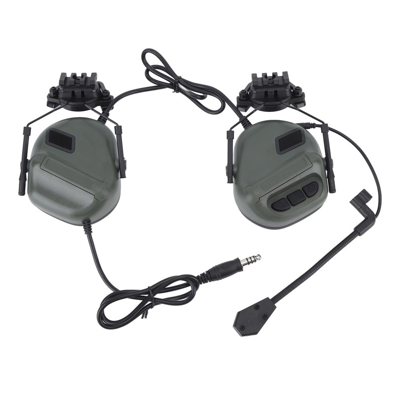 Shooting Headset Shooting Earmuffs Ear Hearing Protection Headphones Sound Amplification
