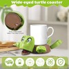 Turtle Coaster, 3D Printed Turtle Coaster, Funny Face Turtle Coasters,