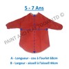 Childrens Kids Toddler Waterproof Play Apron - Age 5-7 Years