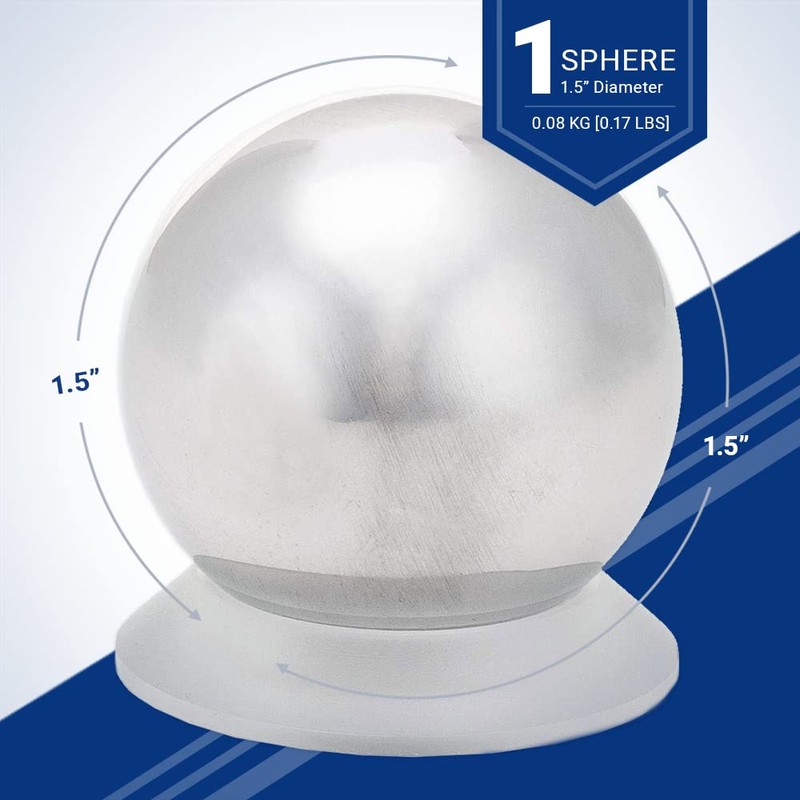 Midwest Tungsten Service 1.5" Aluminum Sphere