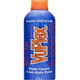VuPlex Plastic Cleaner & Anti Static Polish - LARGE CAN 13.2oz -  Ships From USA
