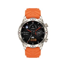 VALDUS VD36 PRO (2025) Silver - Health Watch Smartwatch with Telephony Function - AMOLED Display - Indestructible Continuous Runner