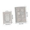 TEHAUX 2pcs Bead Design Board for Jewelry Making Groove Bead