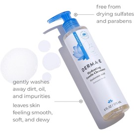 [Japanese Moisturizing Cream] Genuine Japanese product DERMA-E Hydrating Gentle Cleanser