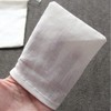 Haobase 20 Pcs Cotton Muslin Bags Drawstring Bags for Tea,