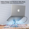 YICOSUN Adjustable Laptop Stand with 6-in-1 USB C Docking Station,