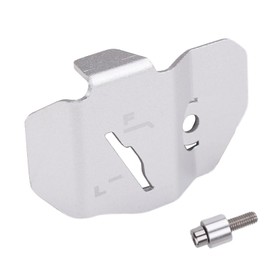 LEDISHUN - Fluid Tank Protector for Honda Ducks 125 Monkey 125 (Silver)