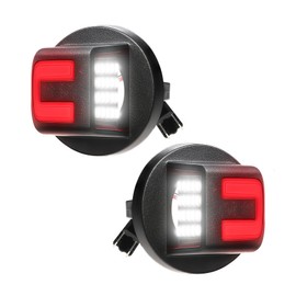 Upgraded LED License Plate Light Assembly Tag Lamp for Ford F150 F150 F250 F350 Super Duty Ranger Explorer Bronco Excursion Expedition Bumper Parking Lights Taillights F 150 Truck Accessories