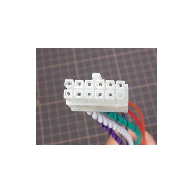 Anyqinsog 12-pin Speaker Output Cable Harness Plug Compatible with SKAR