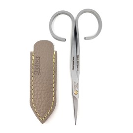 Henbor Professional Premium Mix Line Stainless Steel Manicure Pedicure Nail Scissors Premium Quality Nail Cuticle Trimmer Manicure Tool Handcrafted in Italy (Extra Pointed Cuticle Scissors)